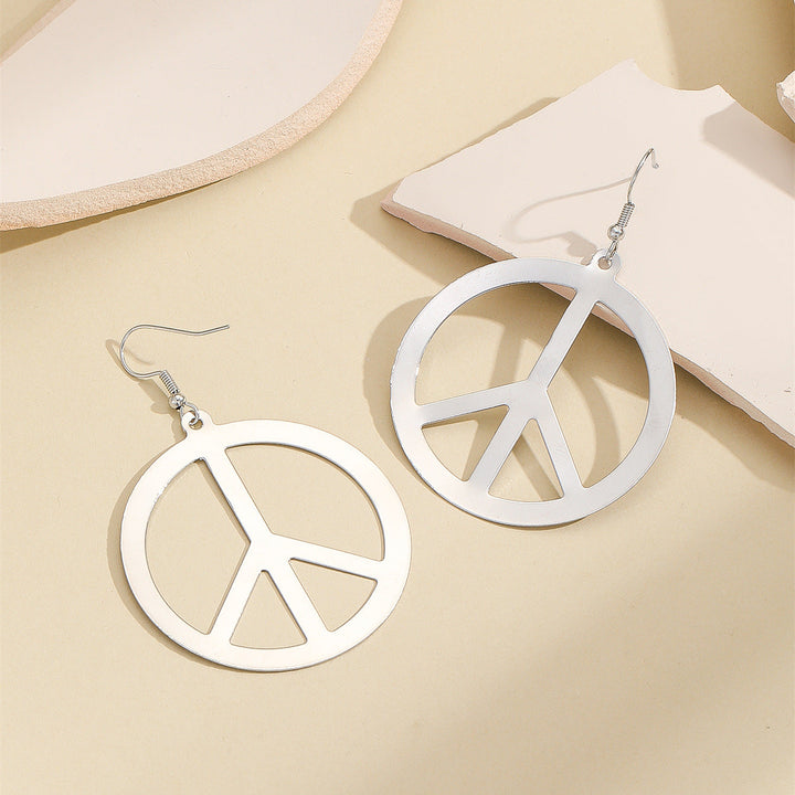 Women's earrings with sculptural, flower-shaped design Nin Boutique