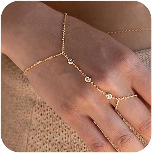 Women's ankle bracelet with sparkling zirconia details Nin Boutique
