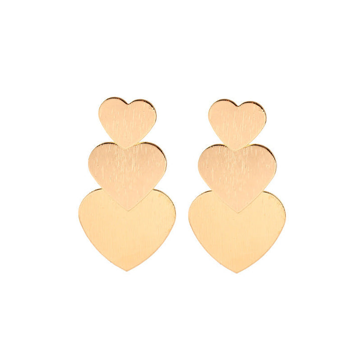 Ladies earrings in modern star design Nin Boutique