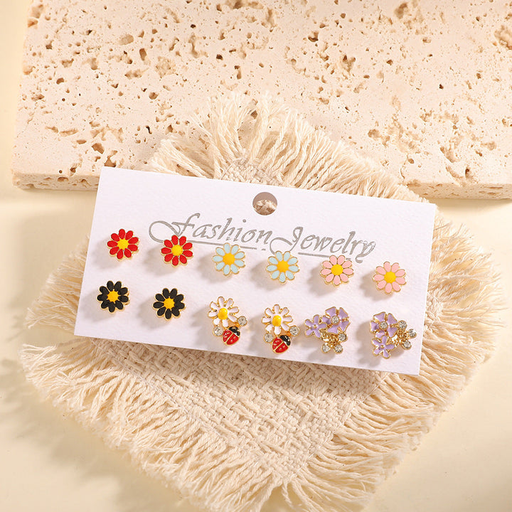Women’s Earrings Set with Fruity Design Nin Boutique