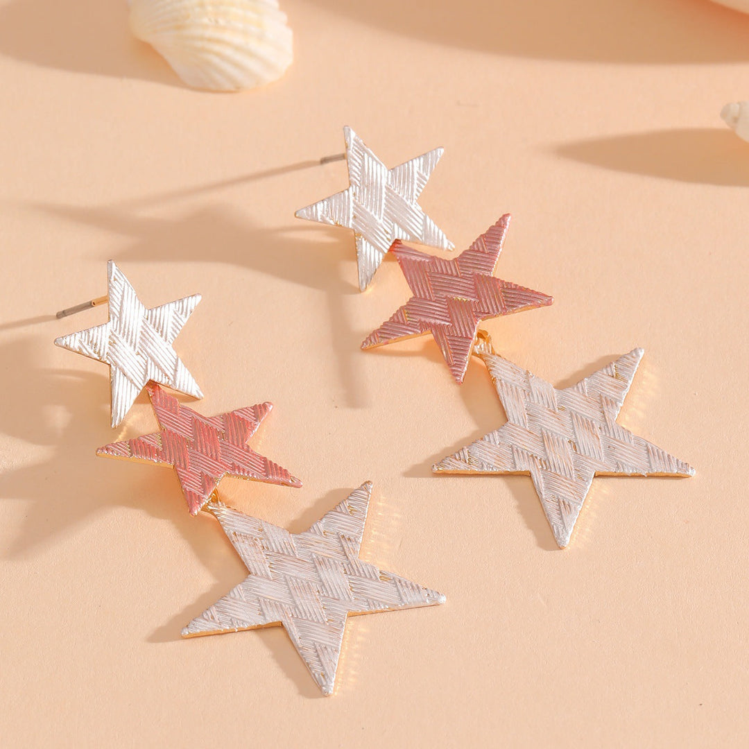 Women’s earrings in creative star design Nin Boutique