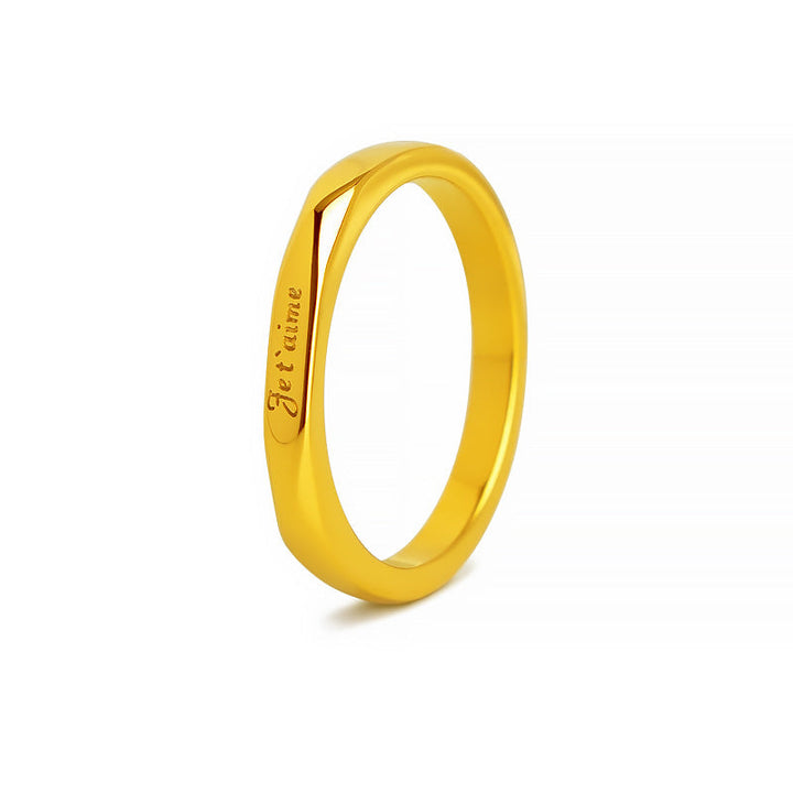 Ladies Ring with personalized engraving Nin Boutique
