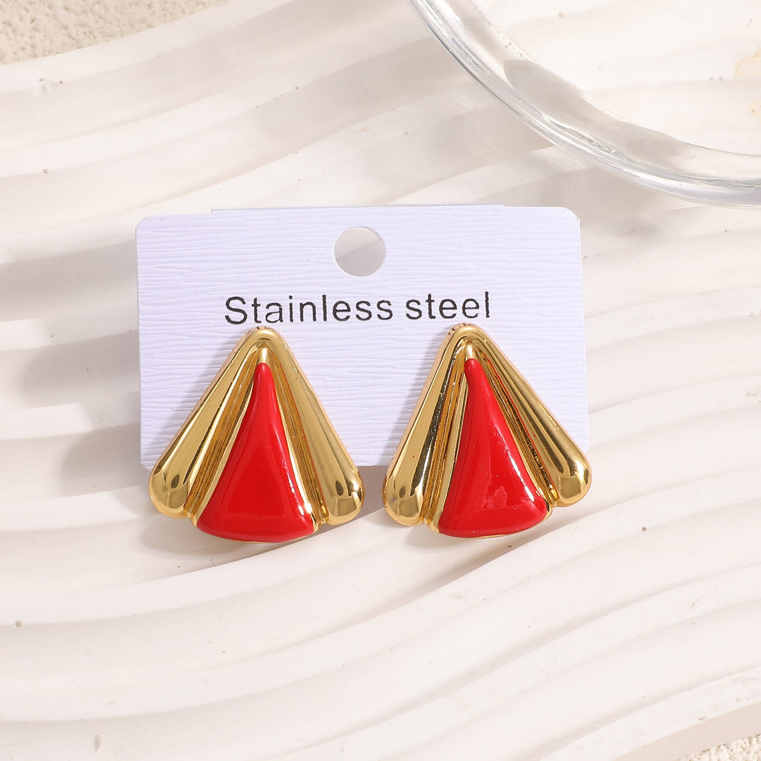 Women's earrings in modern geometric design Nin Boutique