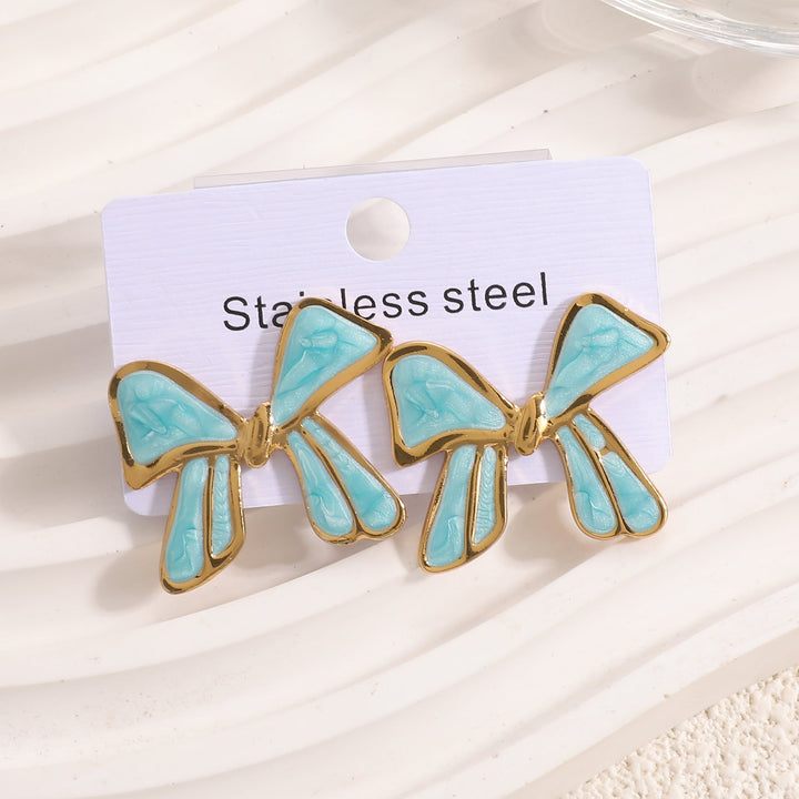 Ladies earrings in elegant cloverleaf design Nin Boutique