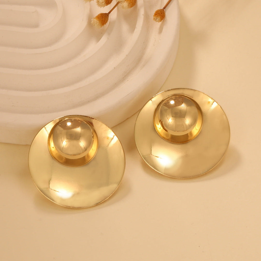 Ladies earrings in elegant wave pattern Nin Boutique