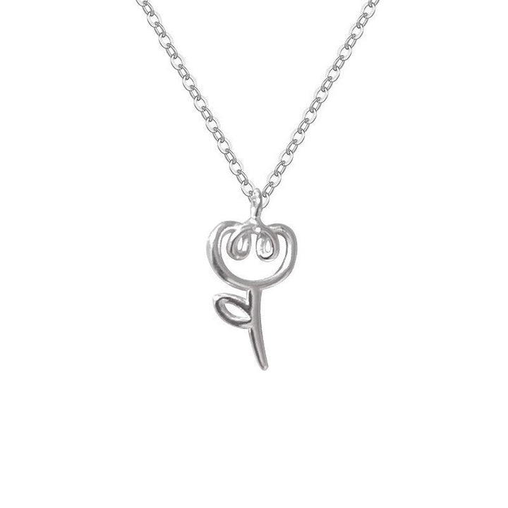 Women's Necklace with Creative Plant Motif Nin Boutique