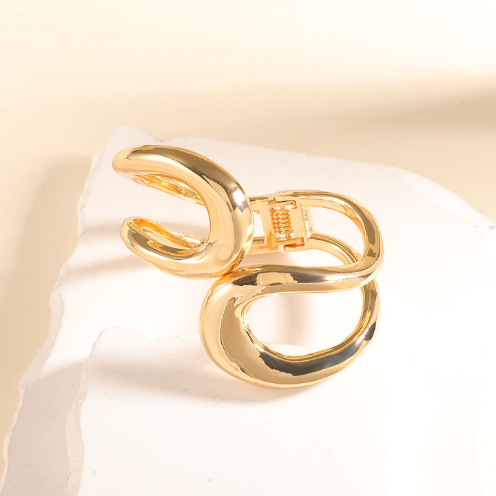 Women Open Bangle with Artistic Leaf Design Nin Boutique