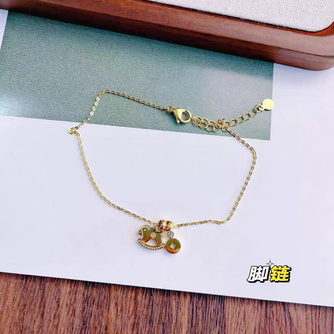 Women Toy Charm Ankle Bracelet Nin Boutique