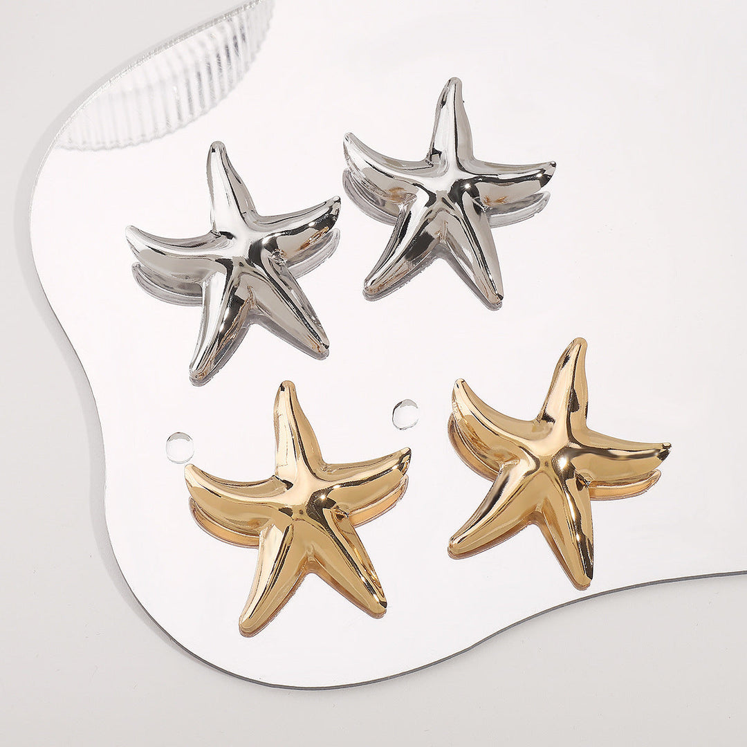 Women's earrings in maritime starfish design Nin Boutique