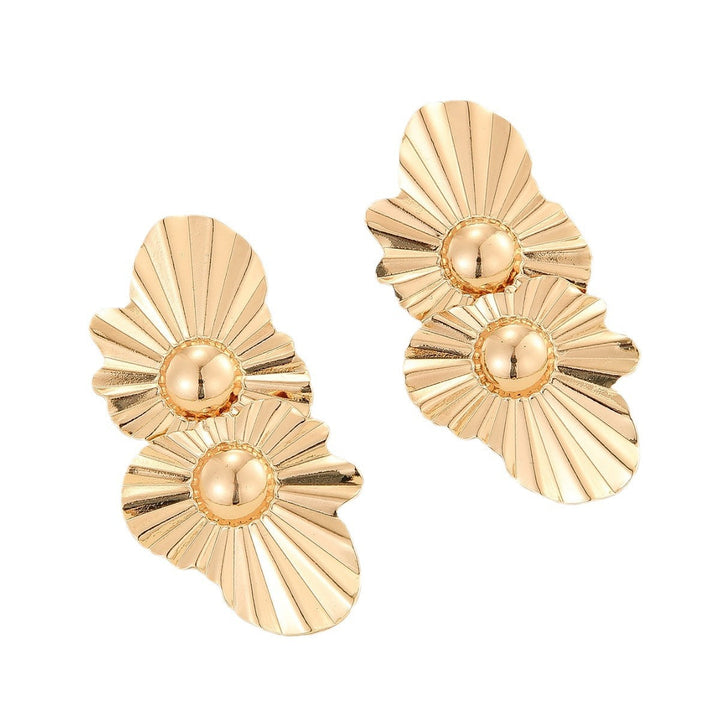 Women's Earrings with Artistic Fold Design Nin Boutique