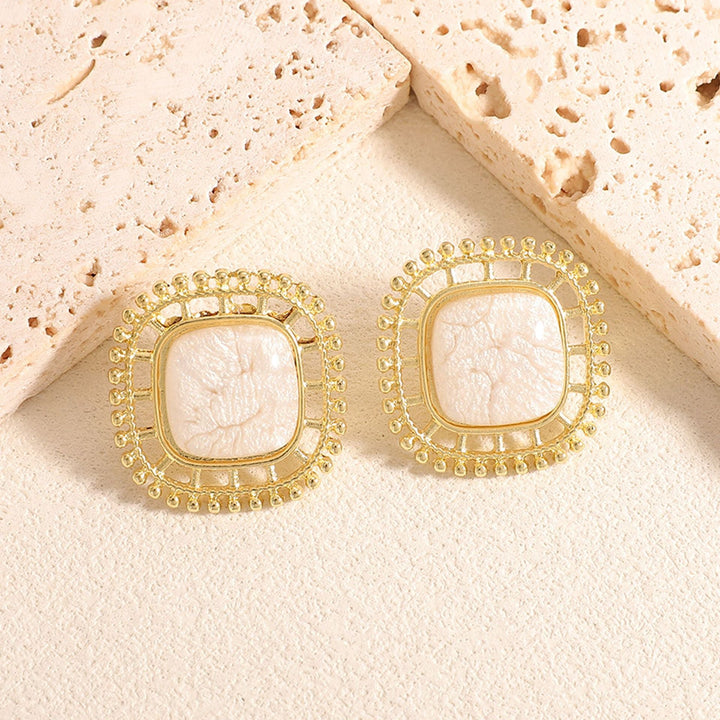 Women's earrings with intricate design and high-quality semi-precious stone Nin Boutique