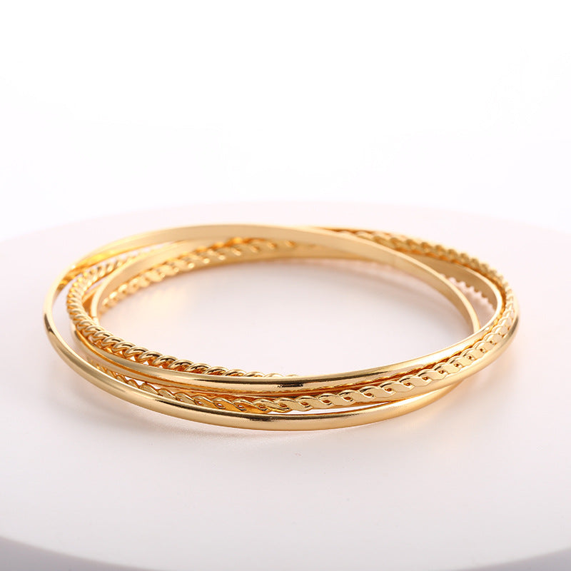 Women Bracelet Set with intricate, braided and simple designs Nin Boutique