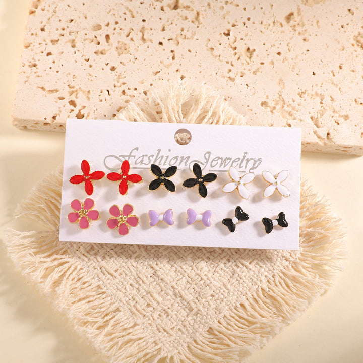 Women’s Earrings Set with Fruity Design Nin Boutique