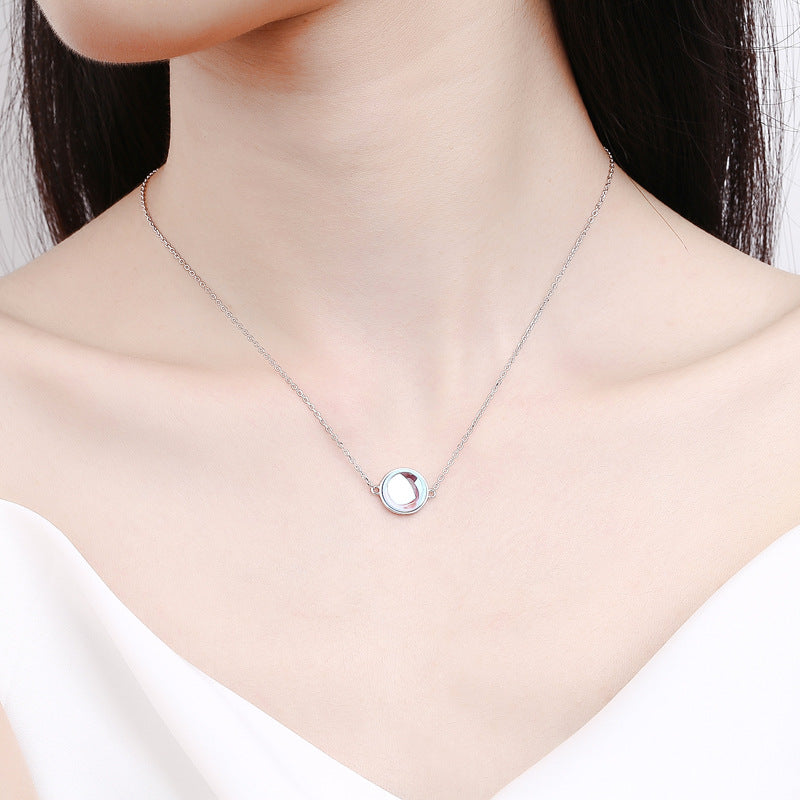 Women’s necklace with creative, shimmering pendant and playful design Nin Boutique