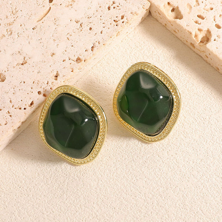 Women's earrings with intricate design and high-quality semi-precious stone Nin Boutique