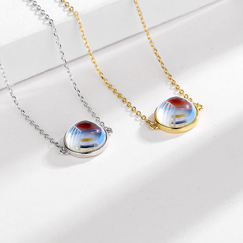 Women’s necklace with creative, shimmering pendant and playful design Nin Boutique