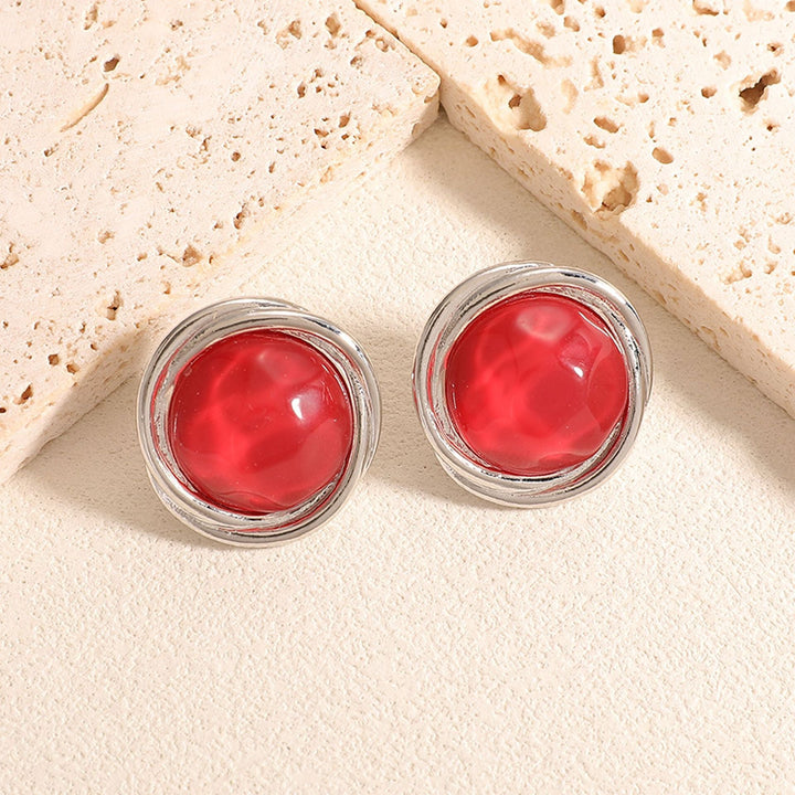 Women's earrings with intricate design and high-quality semi-precious stone Nin Boutique