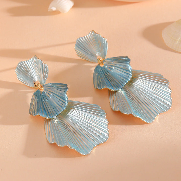 Women's earrings in ornate petal design Nin Boutique