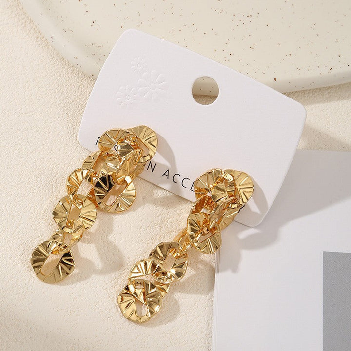 Women's earrings in artistic, geometric design Nin Boutique