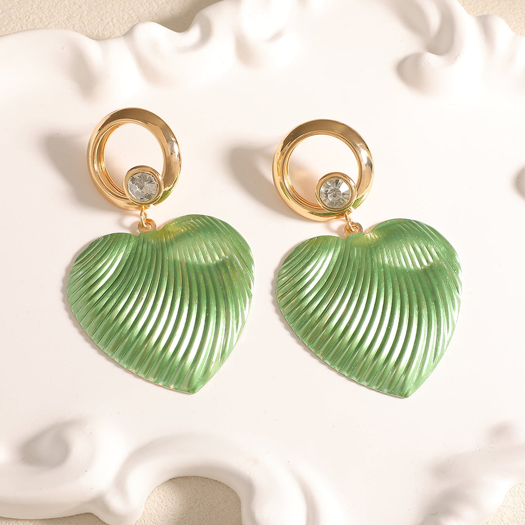 Women's earrings with elaborate heart design Nin Boutique