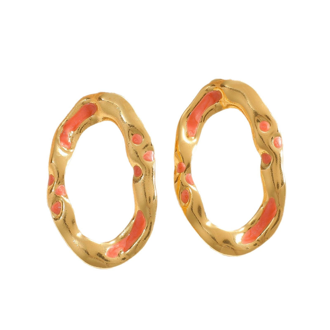 Women earrings in unique organic design Nin Boutique