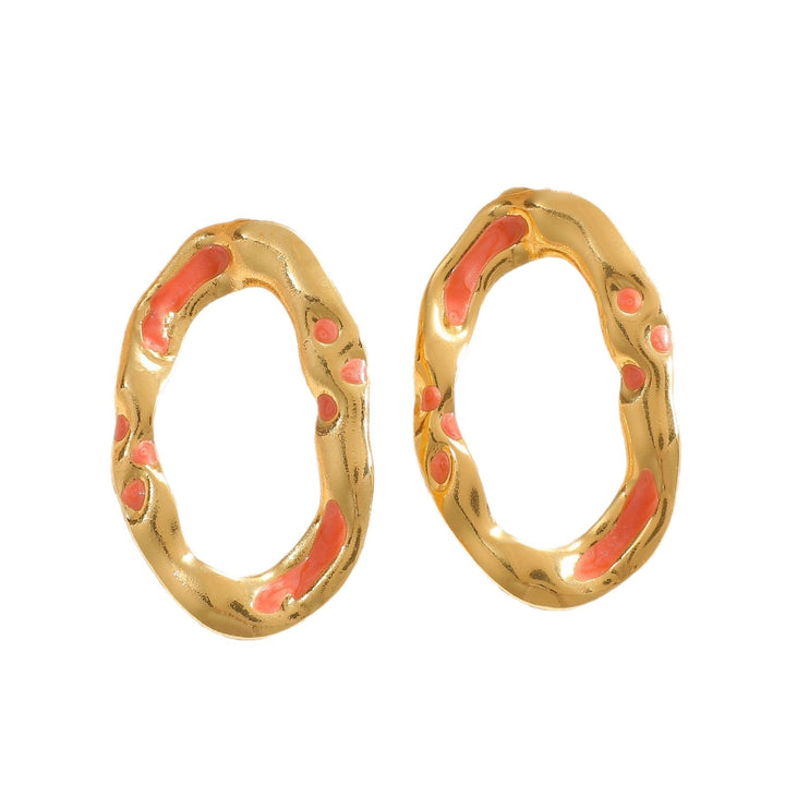Women earrings in unique organic design Nin Boutique