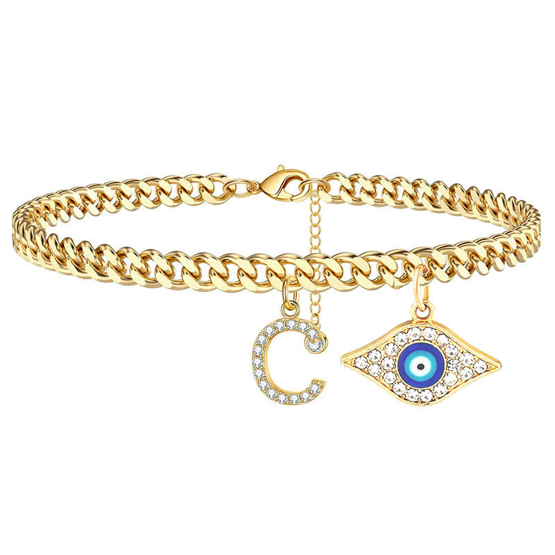 Women's anklet with protective charms Nin Boutique