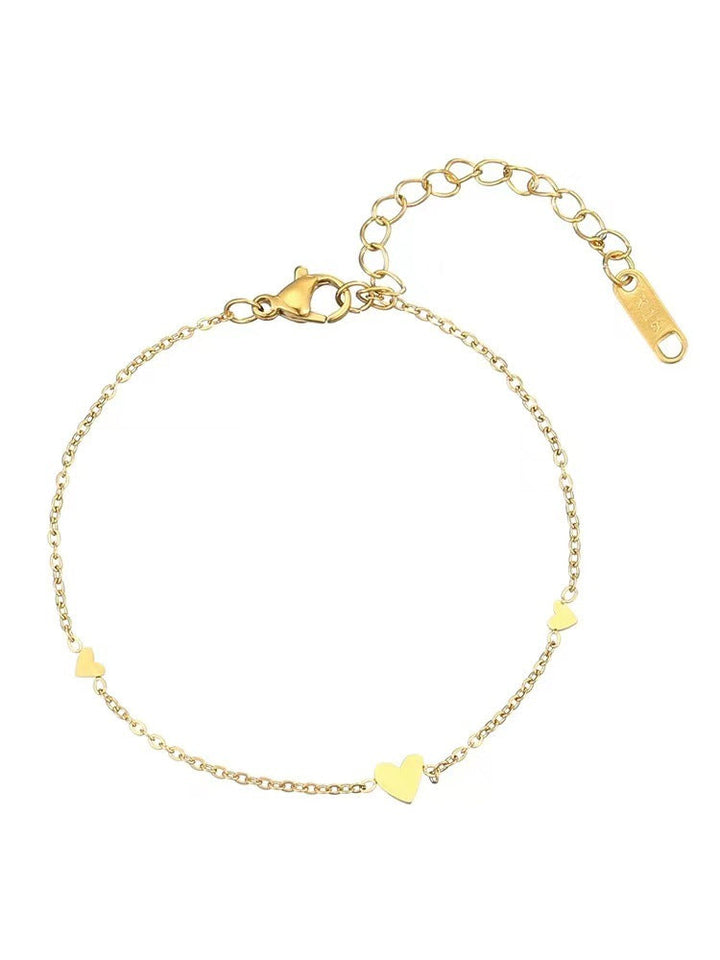 Women Heart-Accent Necklace Anklet Nin Boutique