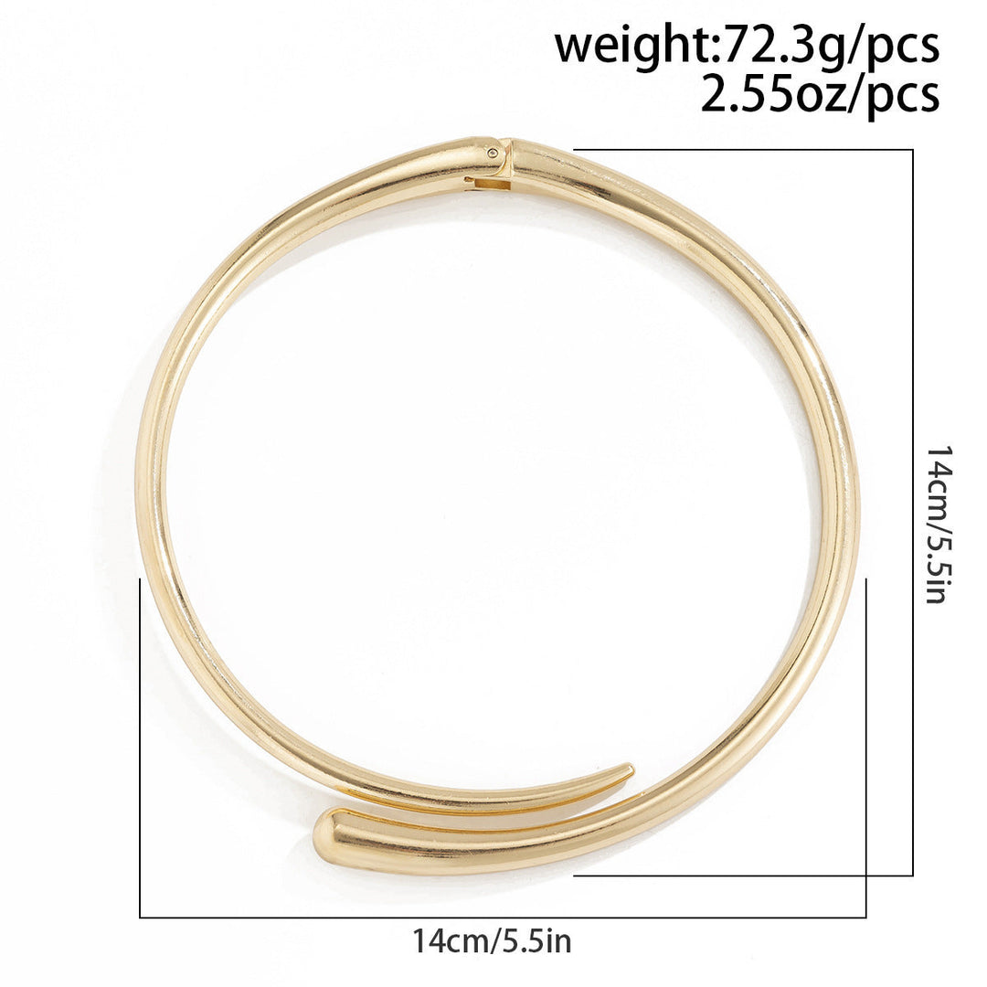 Ladies Open Cuff Bracelet with Elegant, Sculptural Design Nin Boutique