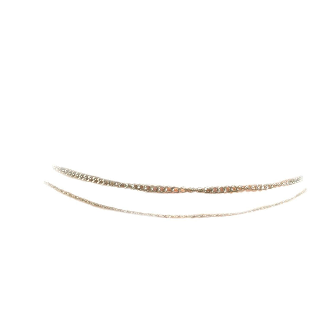 Ladies fashionable ankle bracelet with elegant link design Nin Boutique