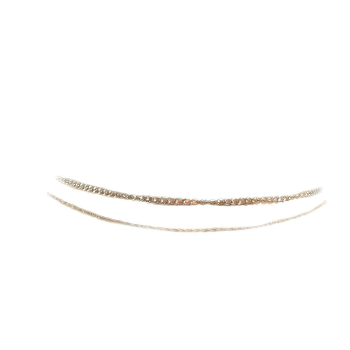 Ladies fashionable ankle bracelet with elegant link design Nin Boutique
