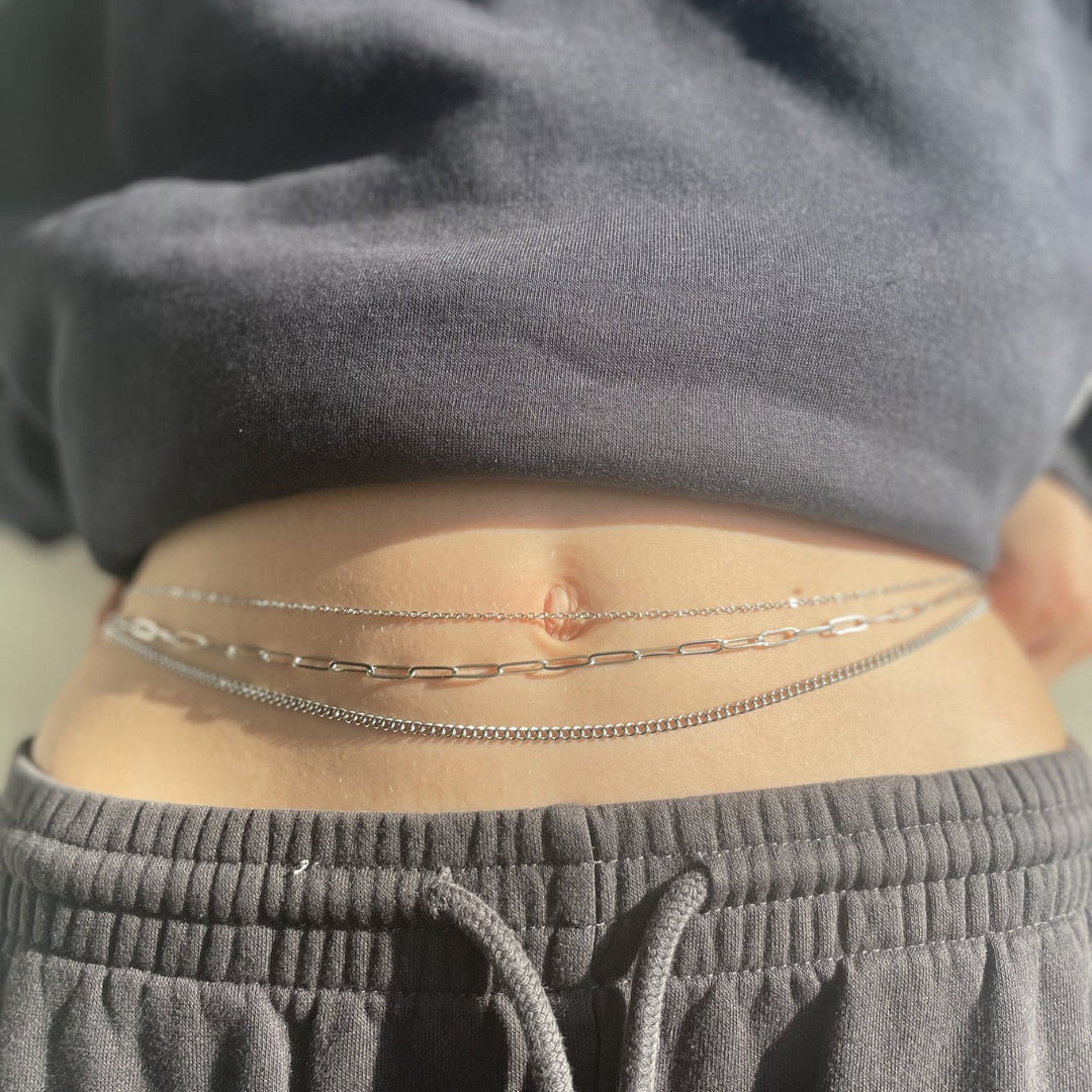 Ladies fashionable ankle bracelet with elegant link design Nin Boutique