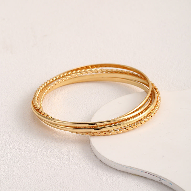 Women Bracelet Set with intricate, braided and simple designs Nin Boutique