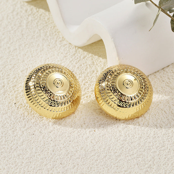 Women's earrings with elaborate scale pattern Nin Boutique