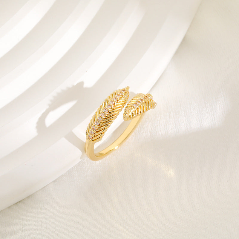 Women's ring with sparkling zirconia Nin Boutique