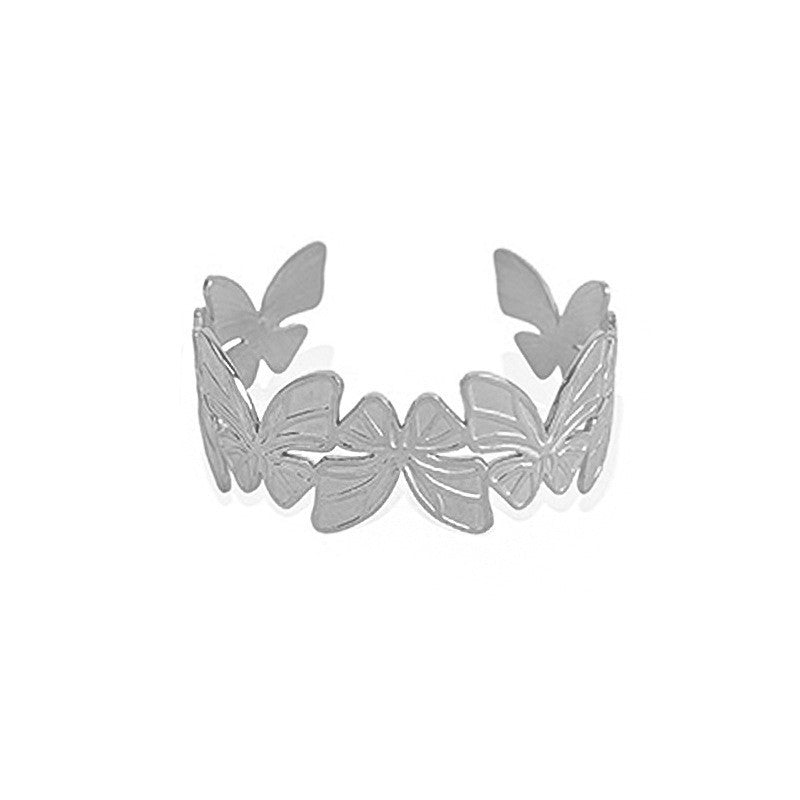 Ladies cuff bracelet in elegant butterfly design Nin Boutique