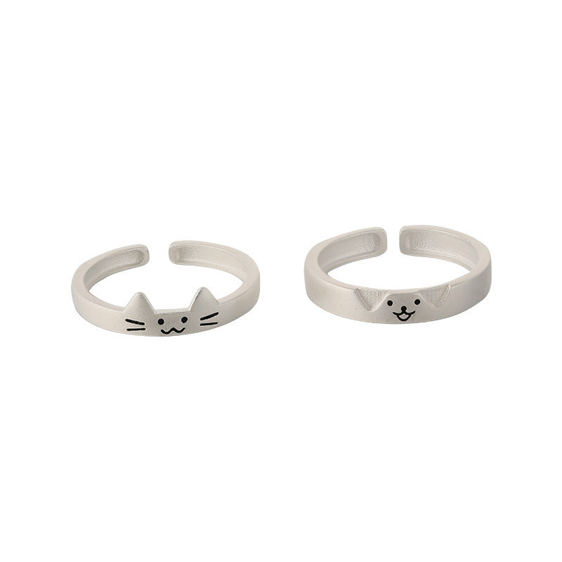 Ladies ring with cute animal motif and high-quality surface Nin Boutique
