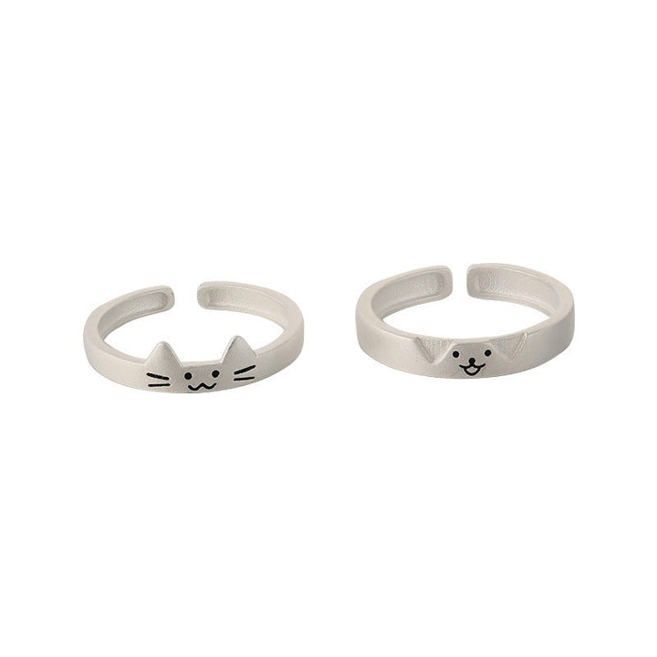 Ladies ring with cute animal motif and high-quality surface Nin Boutique