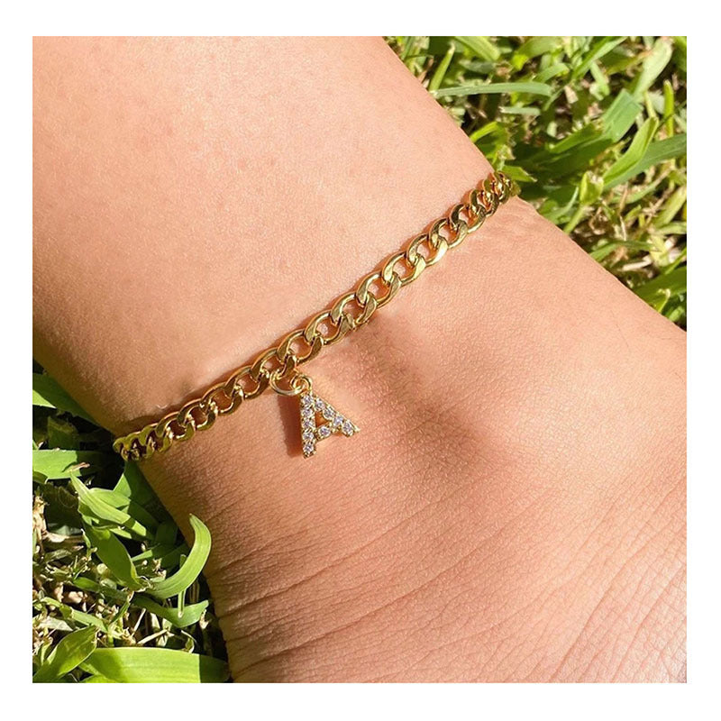 Women's anklet with protective charms Nin Boutique