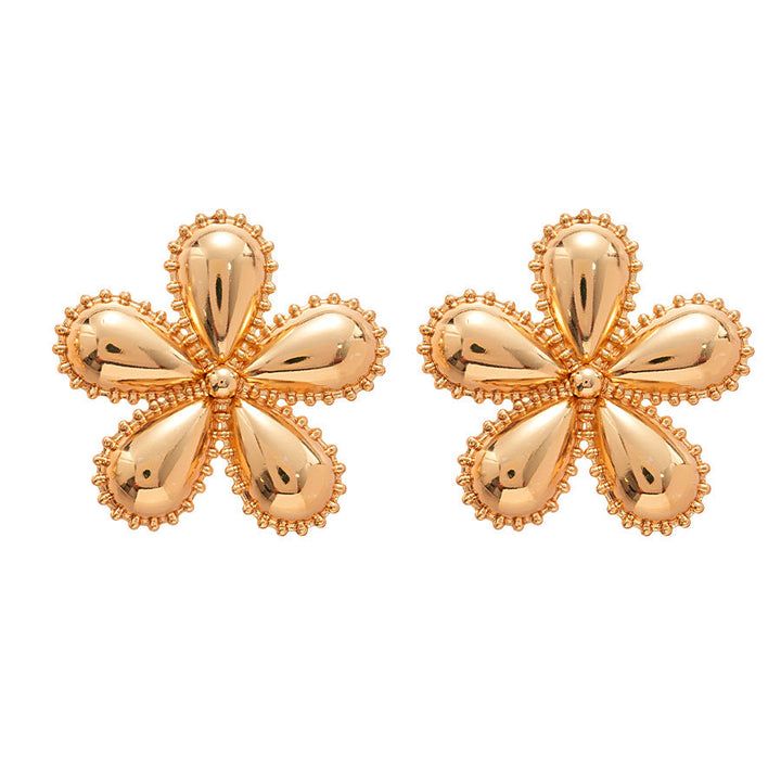Women's earrings in stylish floral design Nin Boutique