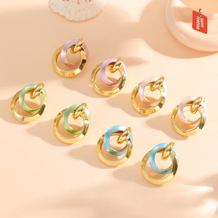 Ladies earrings with innovative knot design Nin Boutique