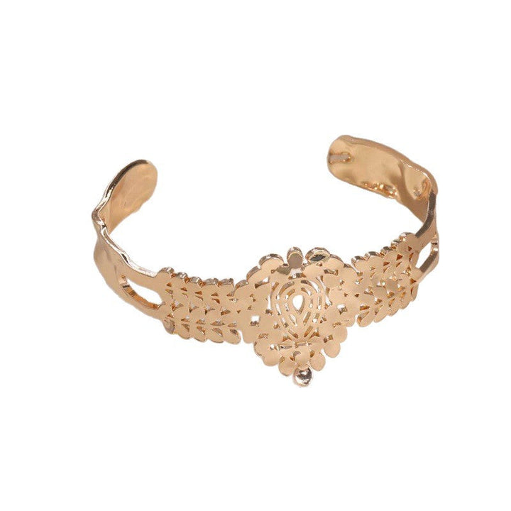 Women Open Bangle in Modern Bamboo Design Nin Boutique