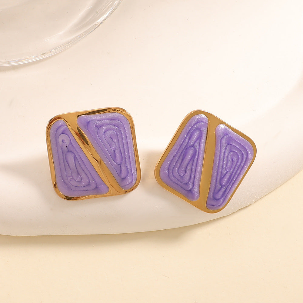 Ladies earrings in elegant shell design Nin Boutique 1784077119