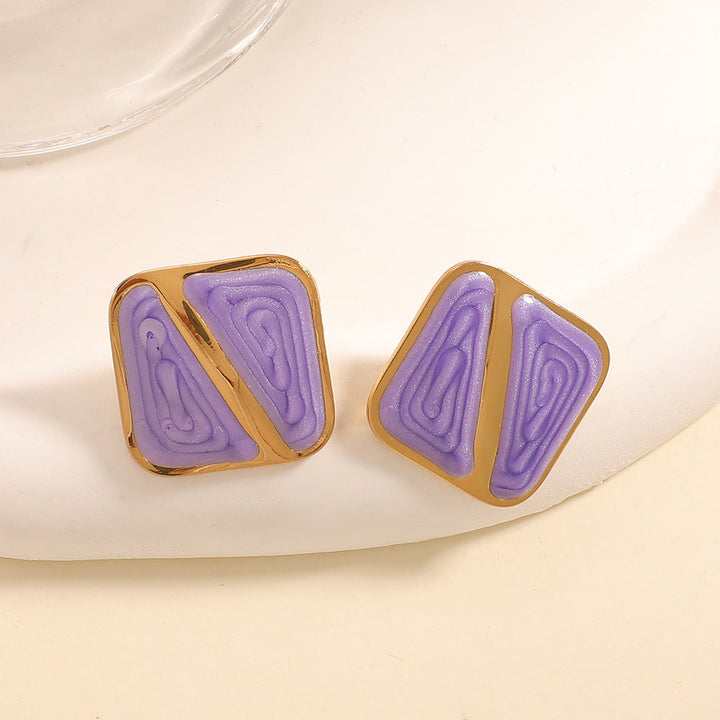 Ladies earrings in elegant shell design Nin Boutique 1784077119