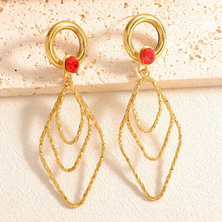 Women's earrings with elegant, shimmering design Nin Boutique