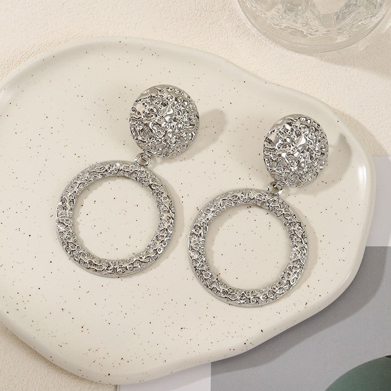 Women's earrings in artistic, geometric design Nin Boutique