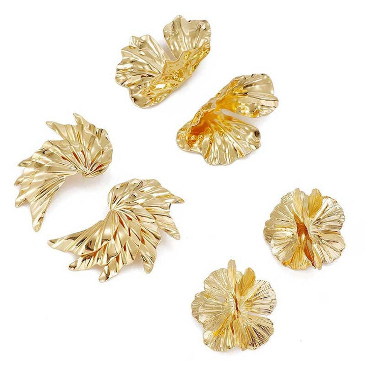 Women's earrings in a luxurious, spiral design Nin Boutique