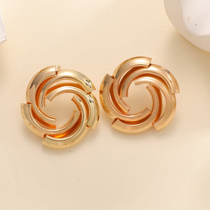 Women's earrings in artistic spiral design Nin Boutique