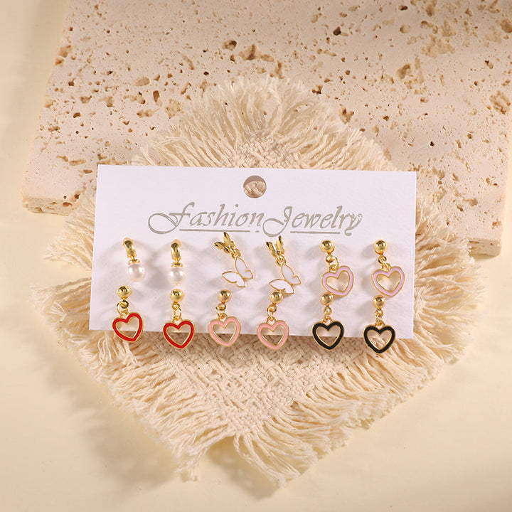 Women’s Earrings Set with Fruity Design Nin Boutique