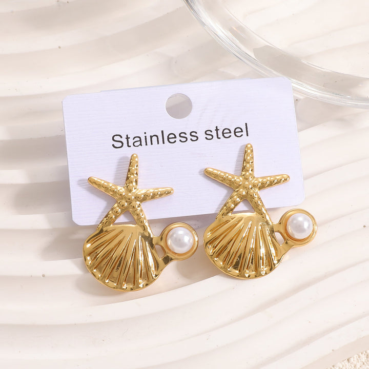 Women’s earrings in stylish heart design Nin Boutique